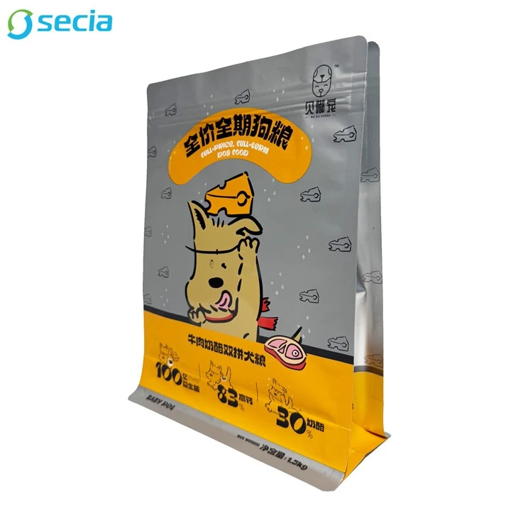 Zip Aluminum Pet Food Pouch