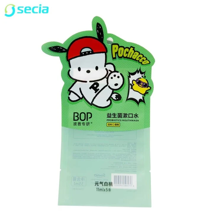 Pouch Múnlaithe Mouthwash Préimh